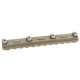 5" Plastic Key Rail System For M-LOK System ( 2pcs/pack) - Dark Earth