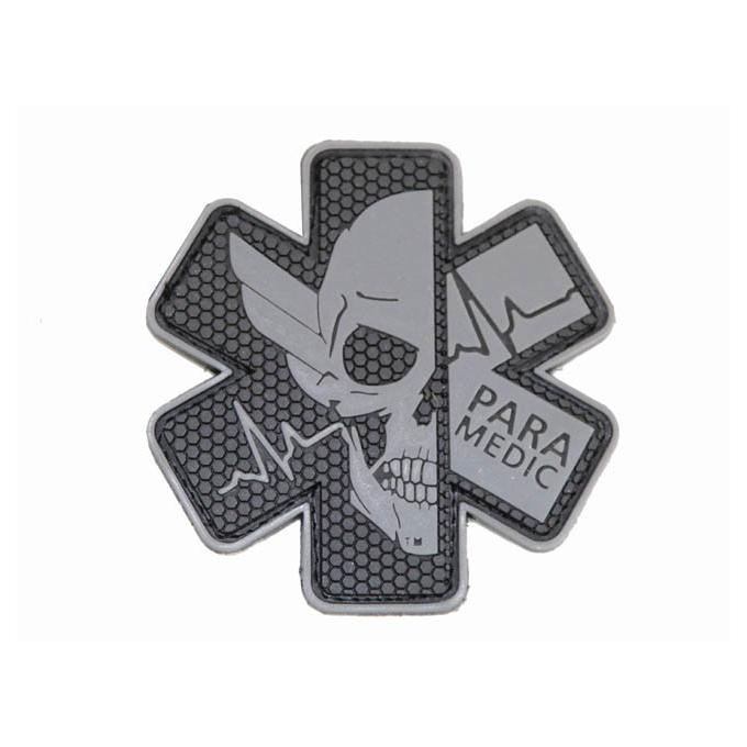 Patch PVC 3D gumový PARAMEDIC