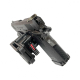 CTM Opaskové otevřené pouzdro/holster pro Hi-Capa - Černá