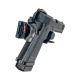CTM Opaskové otevřené pouzdro/holster pro Hi-Capa - Černá