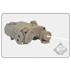 FMA PEQ 15 LA-5 Battery Case + red laser DE