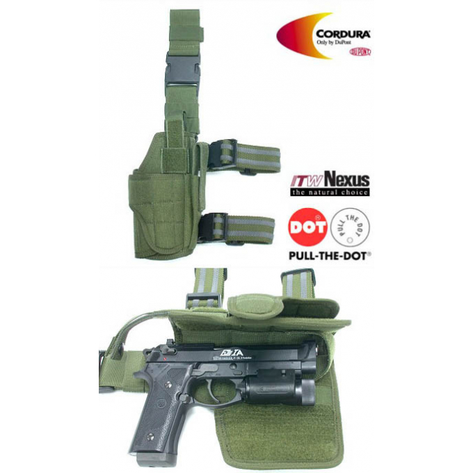 Tornado Tactical Thigh Holster (Olive drab)