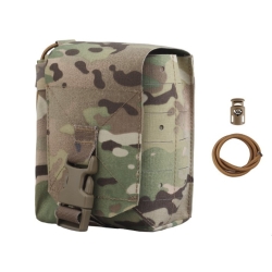 WST Multifunctional Molle Pouch with Radio Pocket, Large - MC WST Multifunctional Molle Pouch with Radio Pocket, Large - MC
