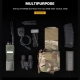 WST Multifunctional Molle Pouch with Radio Pocket, Large - MC
