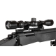 SA-S02 CORE™ Sniper Rifle Replica with Scope and Bipod - Black (High Velocity)