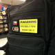 Patch ANAREUS Warning 3D PVC - verze 3