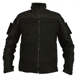 COMBAT Fleece Jacket black, size S COMBAT Fleece Jacket black, size S