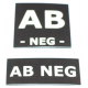Proud Blood Type Patch AB Neg