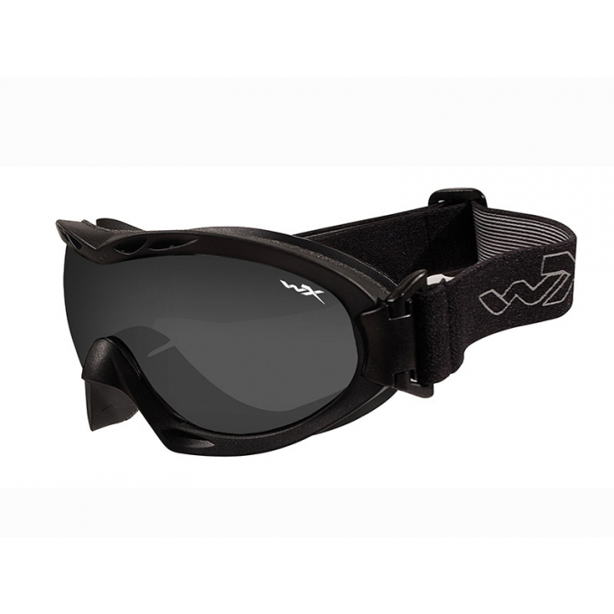 Brýle NERVE smoke grey + clear/Matte black frame