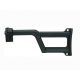 Tactical folding stock Amoeba, BLACK