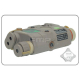 FMA AN-PEQ-15 Upgrade Version - LED White light + Green laser with IR Lenses DE