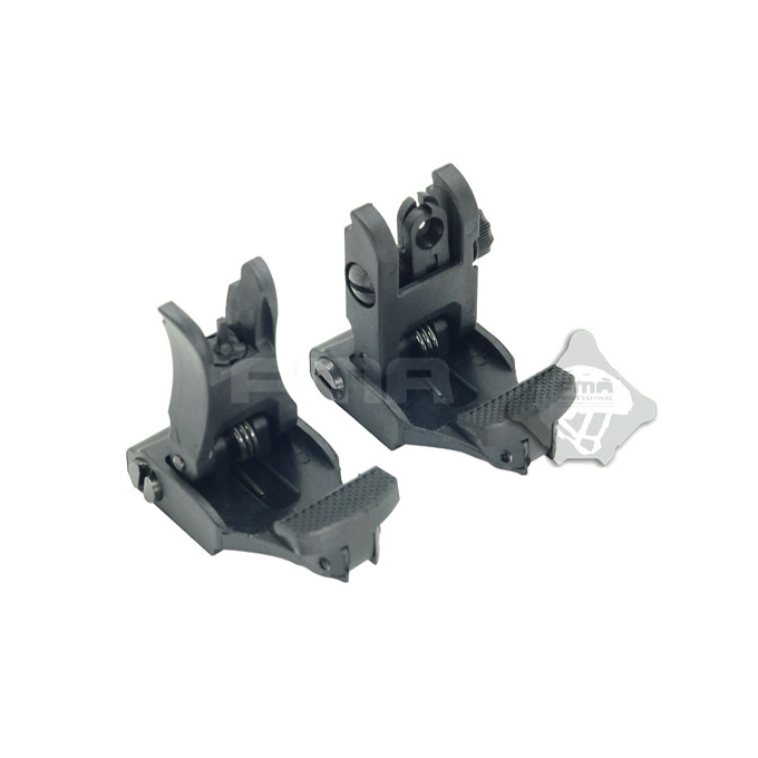 FMA 71L F/R Folding Sight Set (BK)