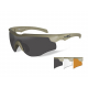 Brýle ROGUE Smoke Grey + clear + light rust lens/Com.Temp. TAN frame